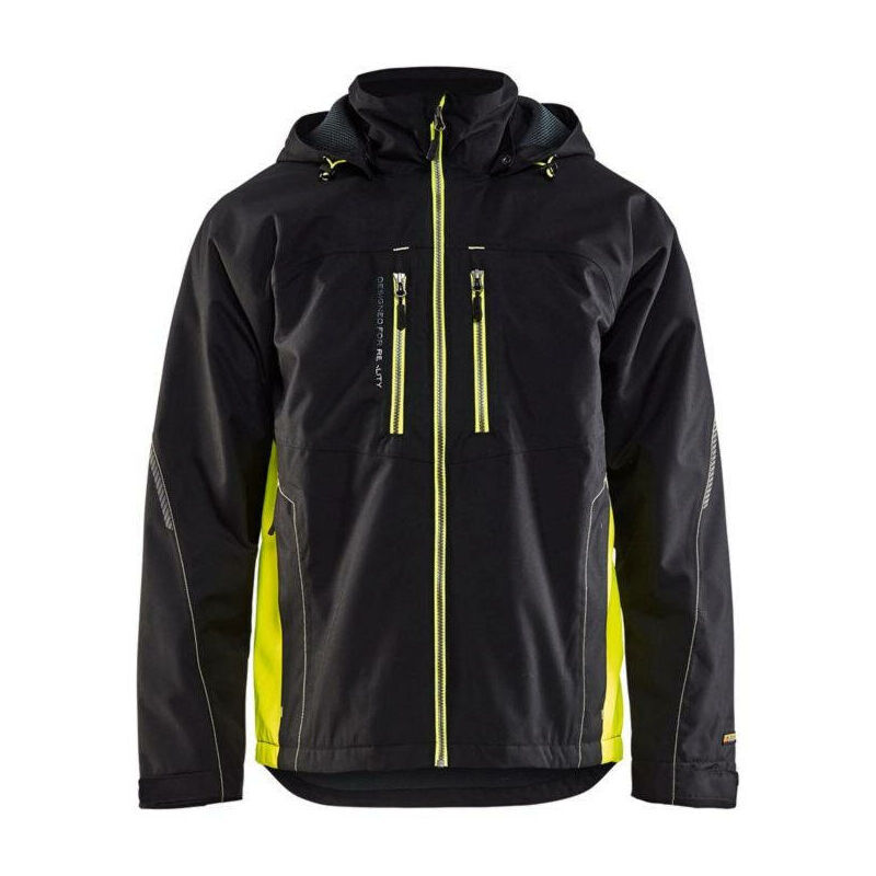 BLAKLADER Veste imperméable hiver Blaklader Technique doublée Noir / Jaune L