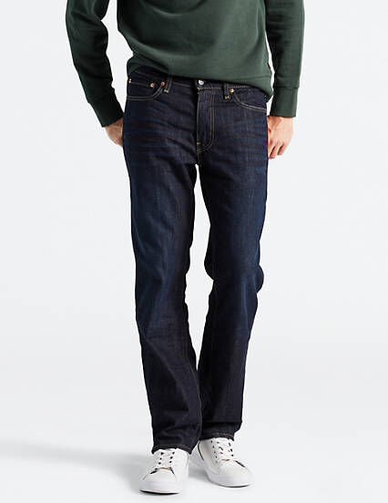 Levi's 514 Straight Jeans - Homme - Indigo fonc / The Rich