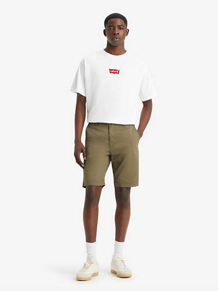 Levi's XX Chino Taper Shorts - Homme - Vert / Bunker Olive Leather