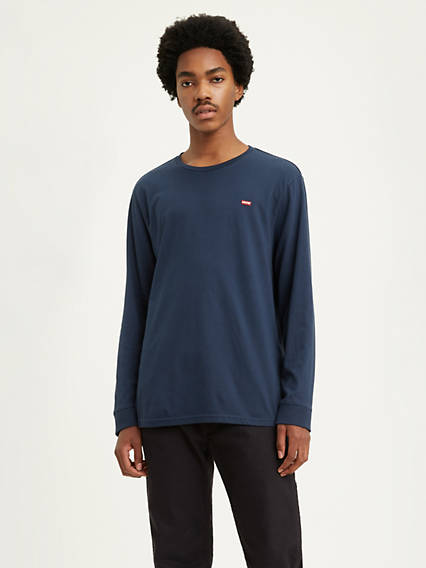 Levi's Original Housemark Tee - Homme - Bleu / Patch Dress Blues