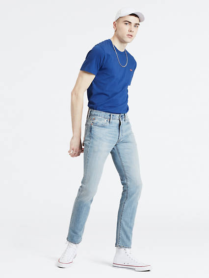 Levi's 511 Slim Jeans - Homme - Bleu / Fennel Subtle