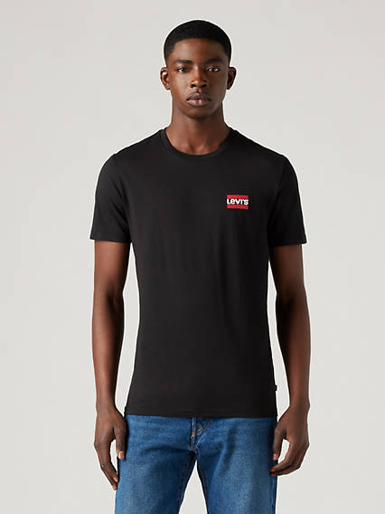 Levi's Graphic Crew Neck Tee 2 Pack - Homme - Multicolore / White/Mineral Black