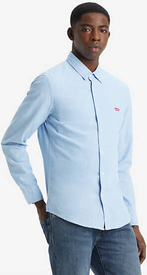 Levi's Battery Housemark Slim Fit Shirt - Homme - Bleu / Allure