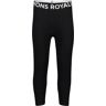 Mons Royale Shaun Off Quarter Legging Black Xl  - Black - Male