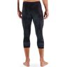 Mons Royale Cascade Merino Flex 200 3/4 Legging Aop Black Storm Wash S  - Black Storm Wash - Male