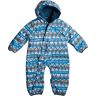 Quiksilver Baby Suit Snow Pyramid Majolica Blue 3-6m  - Snow Pyramid Majolica Blue - Unisex