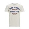 Jack & Jones T-shirt Crew Neck WHITE M