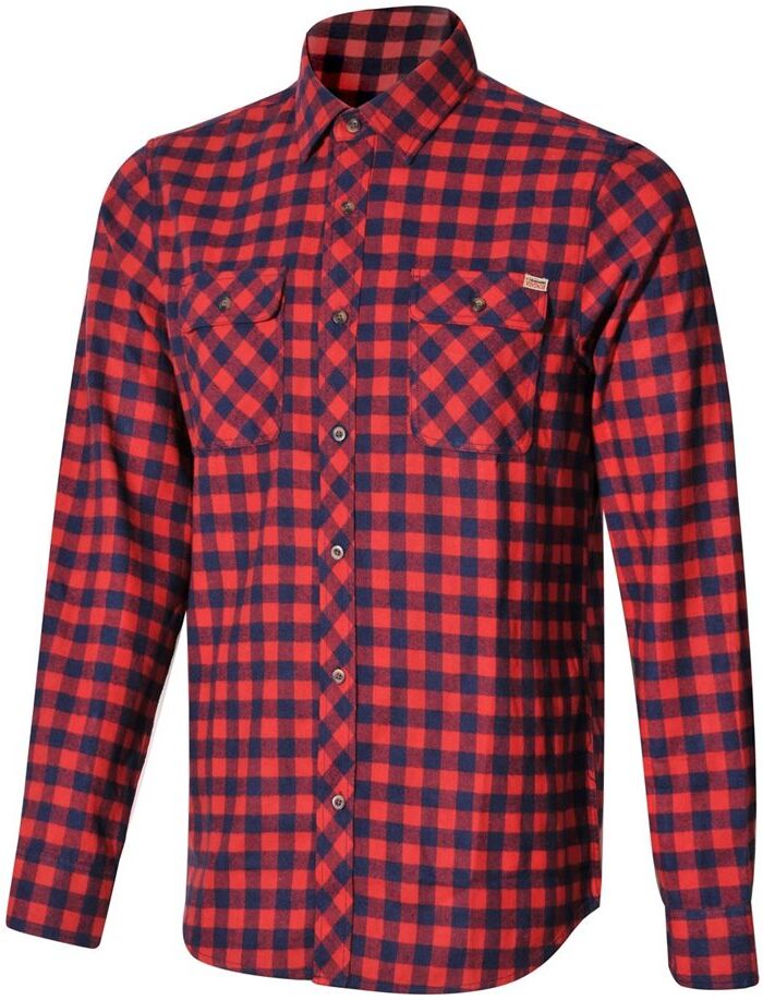 basehit ανδρικό πουκάμισο men's shirt  - red-black