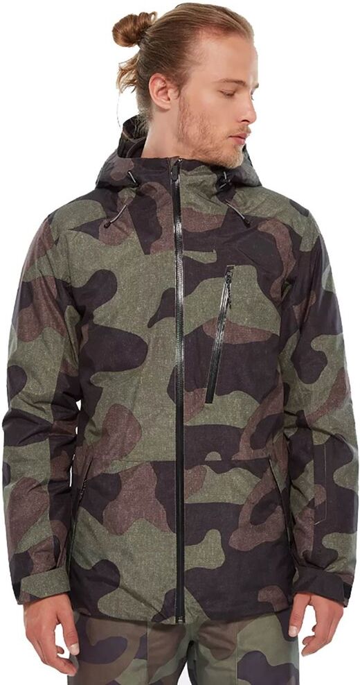 the north face ανδρικό μπουφάν descendit  - black-camo