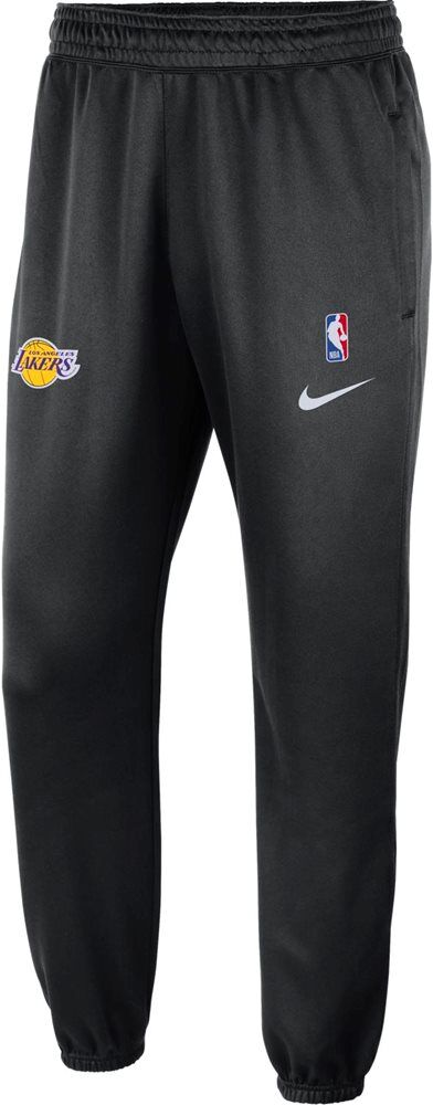 nike ανδρικό παντελόνι φόρμας los angeles lakers spotlight  - black-purp