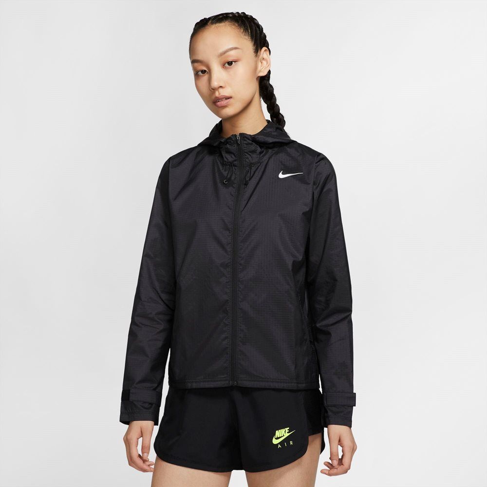 nike γυναικεία ζακέτα essential  - black-silv