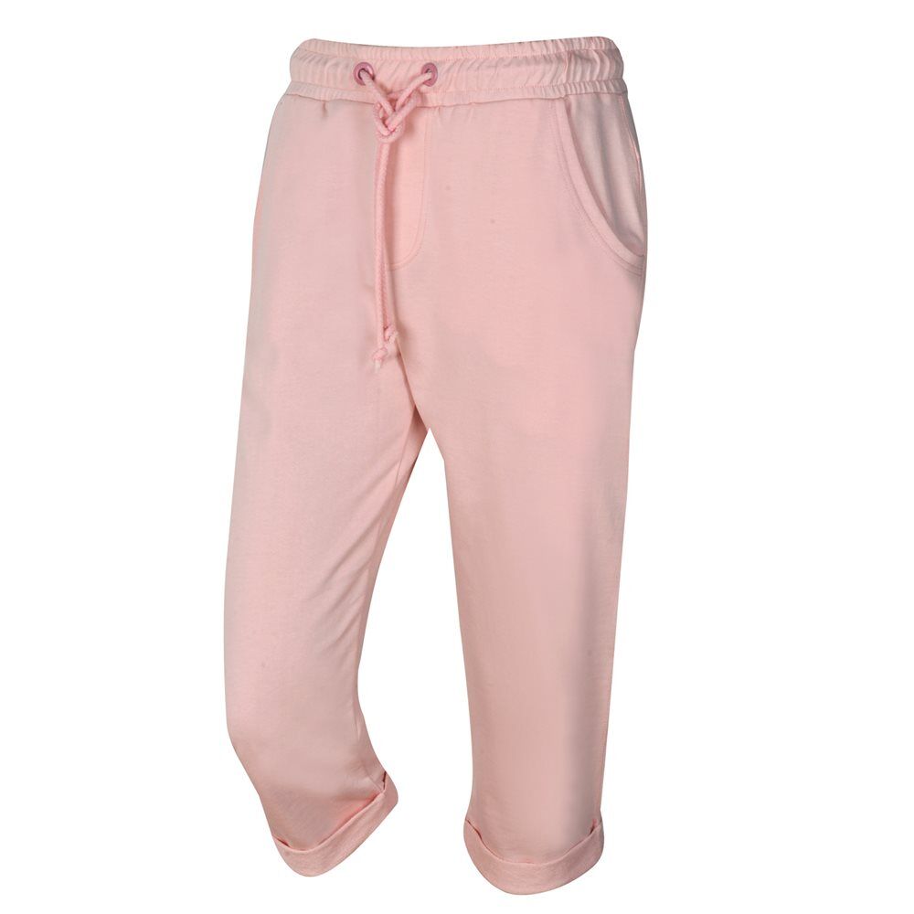 body talk γυναικείο παντελόνι φόρμας bdtk capri  - pink