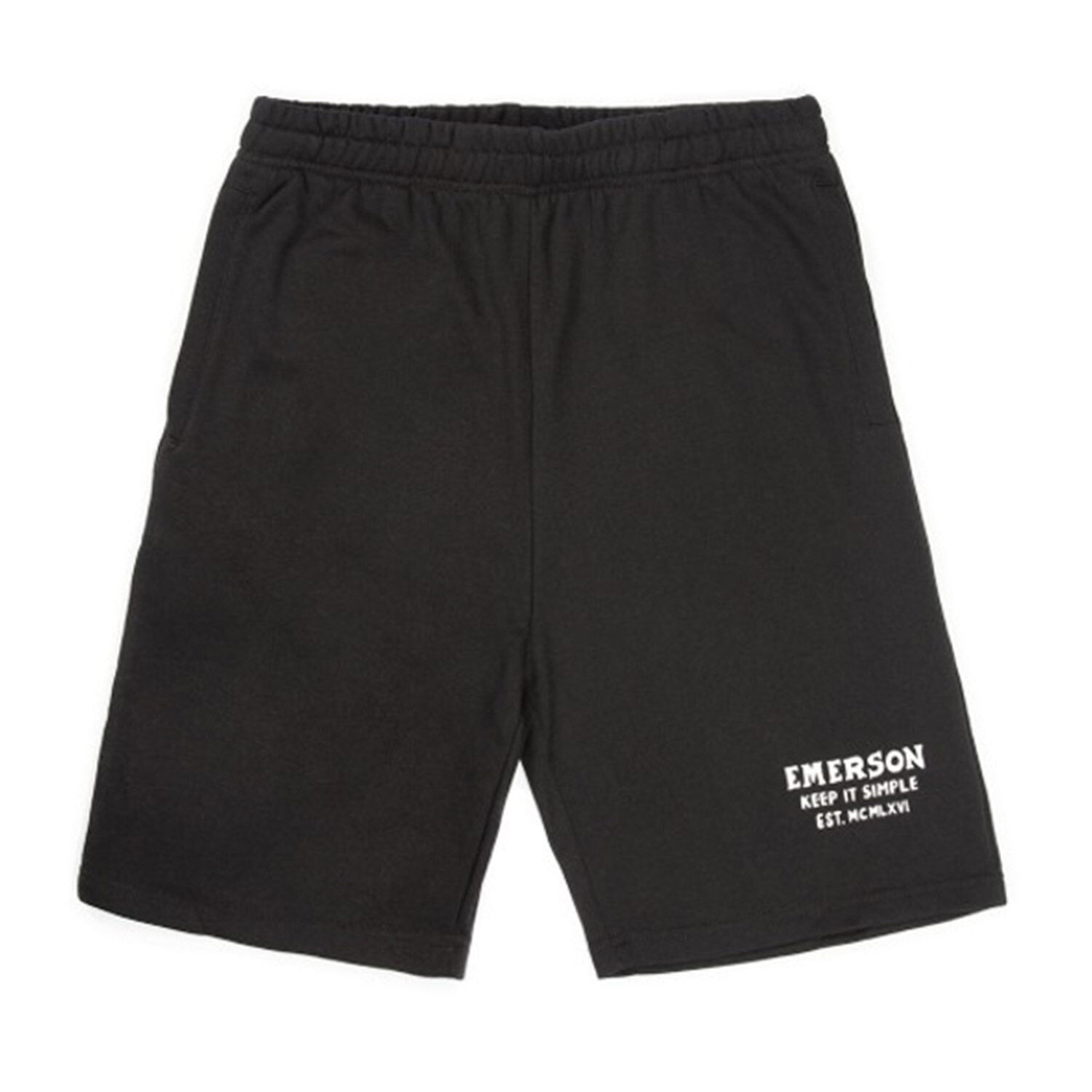 EMERSON MEN'S SWEAT SHORTS (191.EM26.33-BLACK)