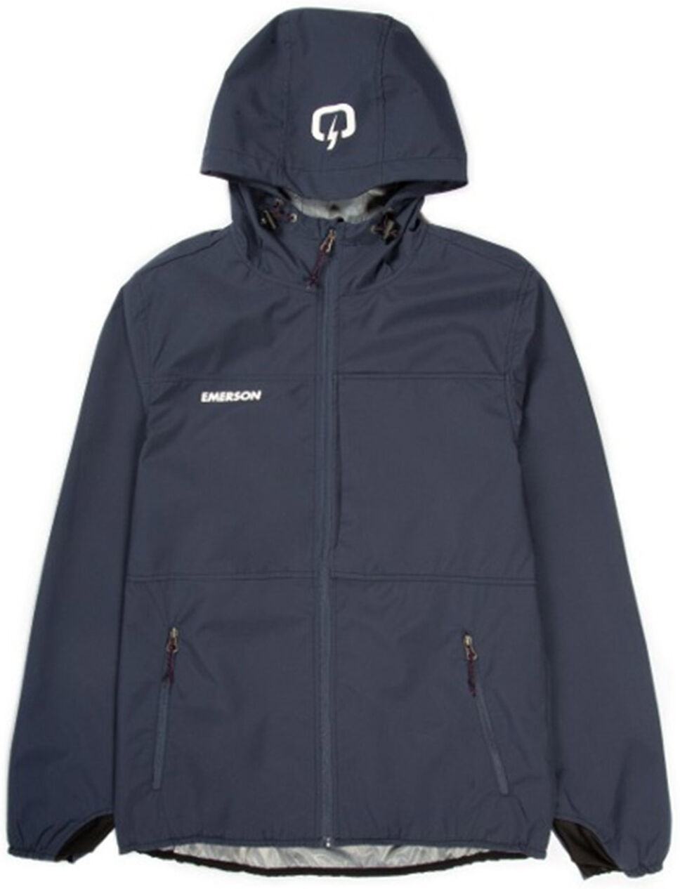 EMERSON MEN'S JACKET WITH HOOD (191.EM10.29-PL BLUE)