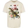 MT Upscale Tropical Oversize Sand Tee khaki   krém XS male