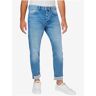Pepe Jeans Blue Men's Shortened Straight Fit Jeans Jeans Callen 2020 - Men kék 33/30 male
