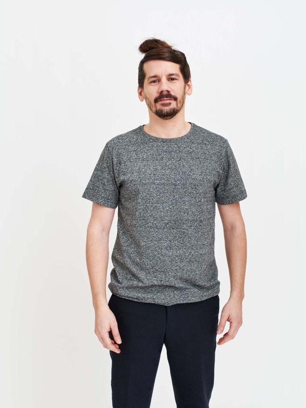 Pure Waste Men's Crewneck T-Shirt - 100% Recycled Materials, Grindle02 / XL