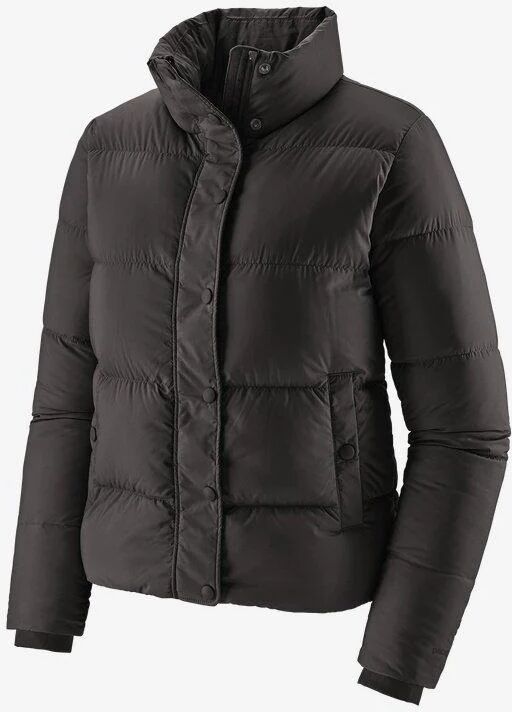 Patagonia Women's Silent Down Jacket - Recycled Down, Black / S