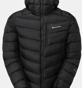 Montane Mens Anti-Freeze Jacket Black/Alpine Red Size: (S)