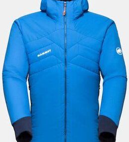 Mammut Mens Rime Light IN Flex Hooded Jacket Ice-Marine Size: (L)