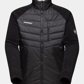 Mammut Mens Innominata ML Hybrid Jacket Black - Black Size: (L)