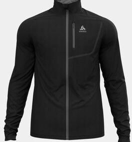 Odlo Mens Fli Light Full Zip Midlayer Black Size: (XXL)