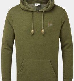 Tentree Mens Sasquatch Classic Hoodie Olive Night Green Size: (S)