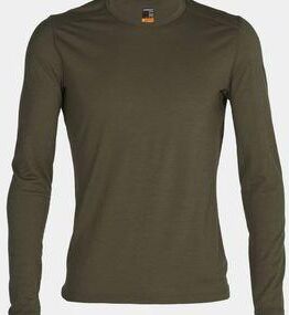 Icebreaker Mens 200 Oasis LS Crewe Baselayer Loden Size: (L)