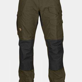 Fjallraven Mens Vidda Pro Trousers Dark Olive/Black Size: (EU 48 Regular)