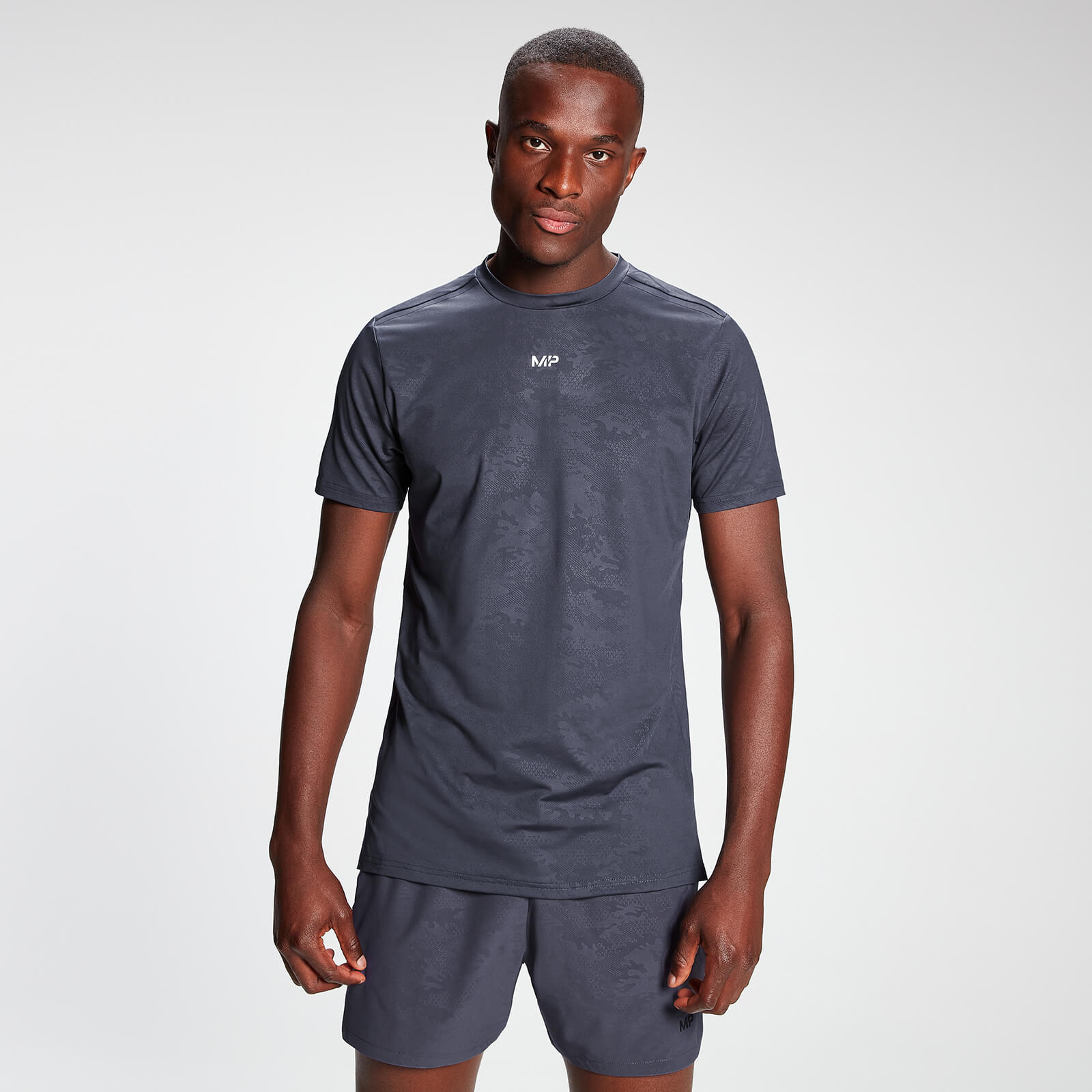 MP Men's Engage Short Sleeve T-Shirt - Graphite - XXS