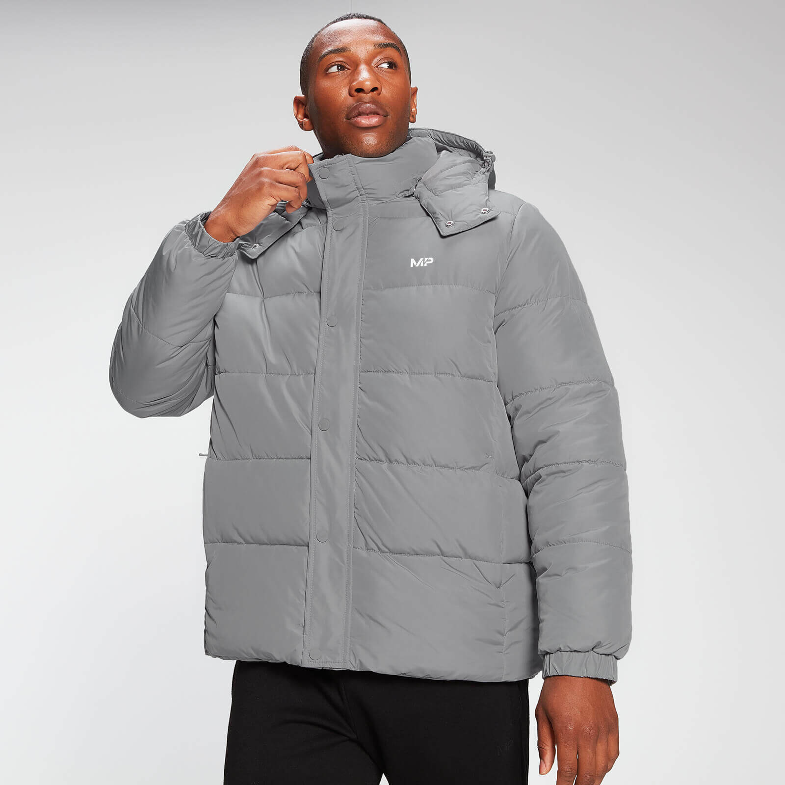 MP Men's Essential Puffer Jacket - Storm - XXL