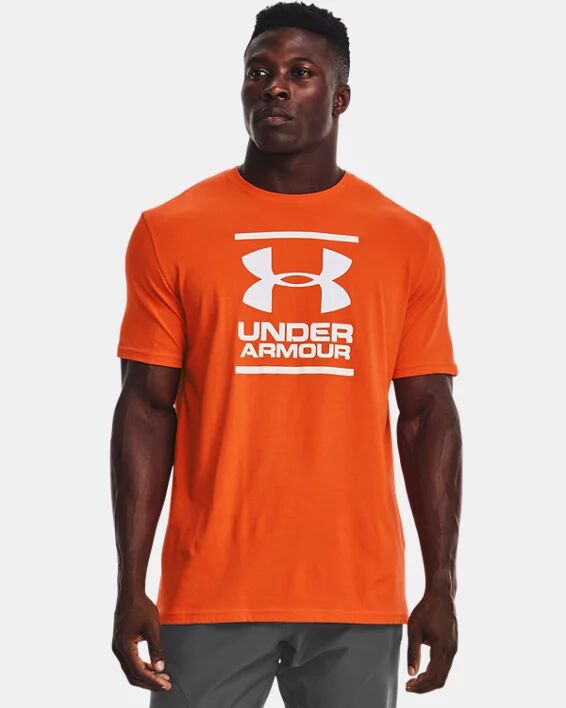 Under Armour Men's UA GL Foundation Short Sleeve T-Shirt Orange Size: (XS)