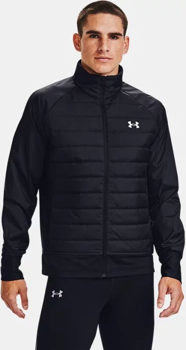 Under Armour Men's UA Run Insulate Hybrid Jacket Black Size: (LG)