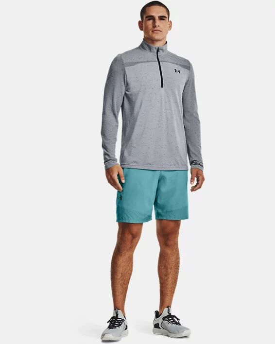 Under Armour Men's UA Seamless ½ Zip Gray Size: (SM)