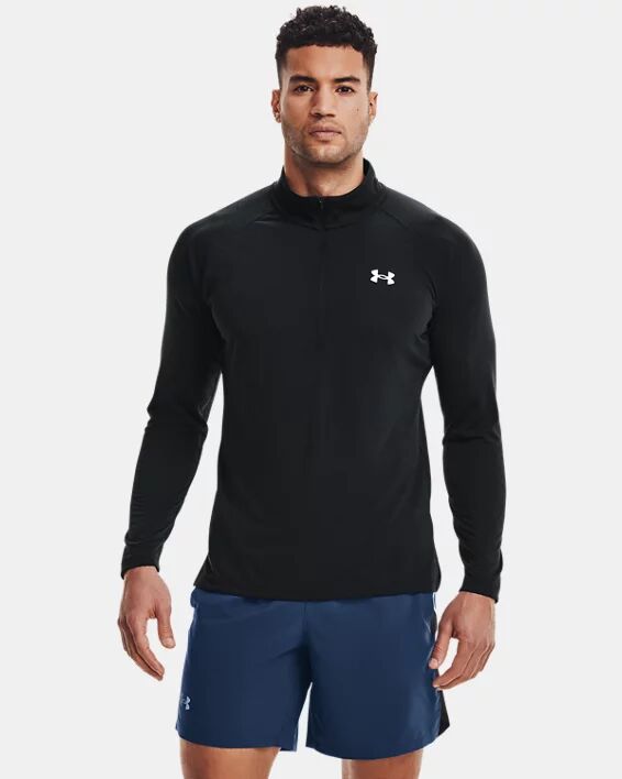 Under Armour Men's UA Streaker Run ½ Zip Black Size: (LG)