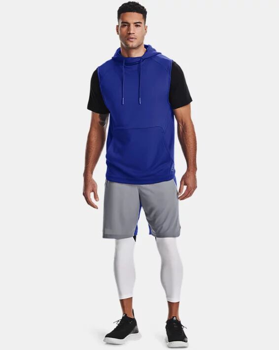 Under Armour Men's Curry UNDRTD Sleeveless Hoodie Blue Size: (XL)