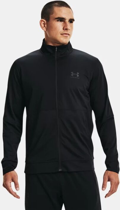 Under Armour Men's UA Pique Track Jacket Black Size: (XL)