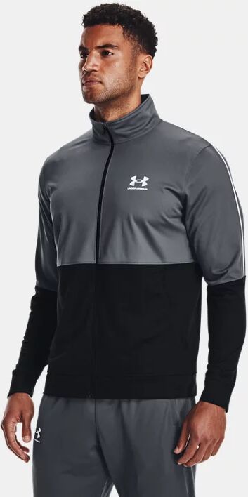 Under Armour Men's UA Pique Track Jacket Gray Size: (MD)