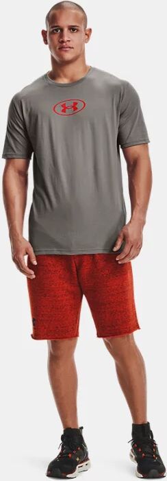 Under Armour Men's UA Only Way Is Through Short Sleeve Gray Size: (SM)