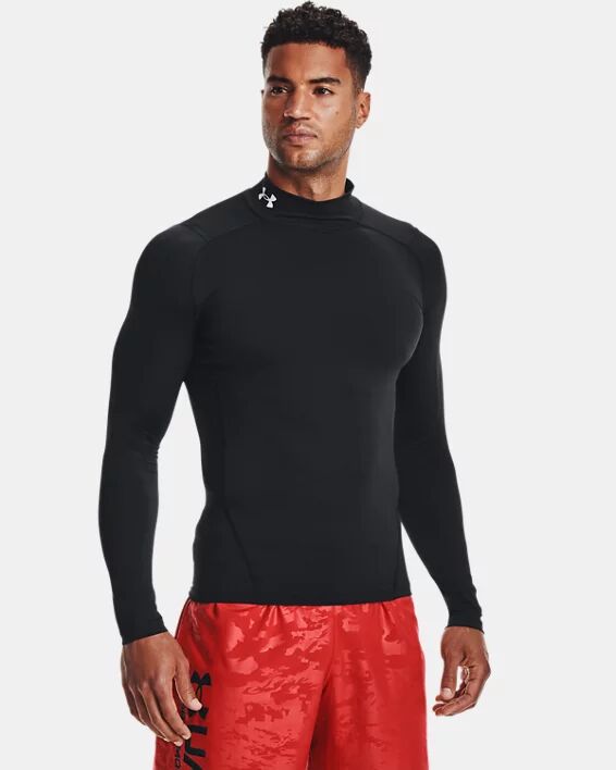 Under Armour Men's HeatGear Mock Long Sleeve Black Size: (XL)