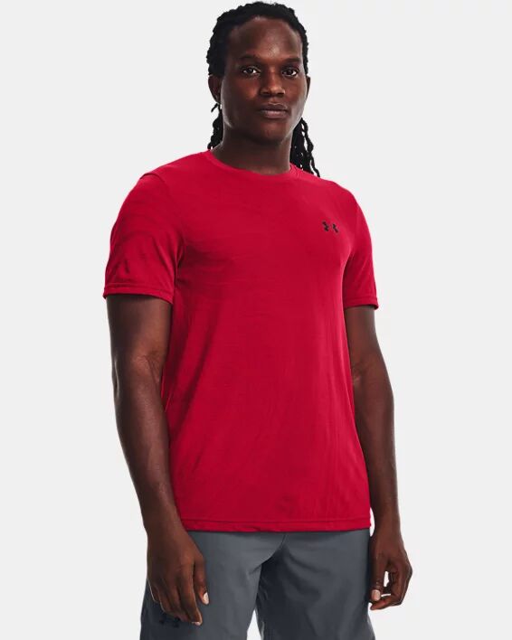 Under Armour Men's UA Seamless Surge Short Sleeve Red Size: (MD)