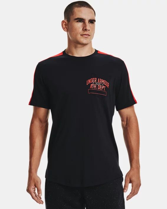 Under Armour Men's UA Athletic Department Pocket T-Shirt Black Size: (MD)