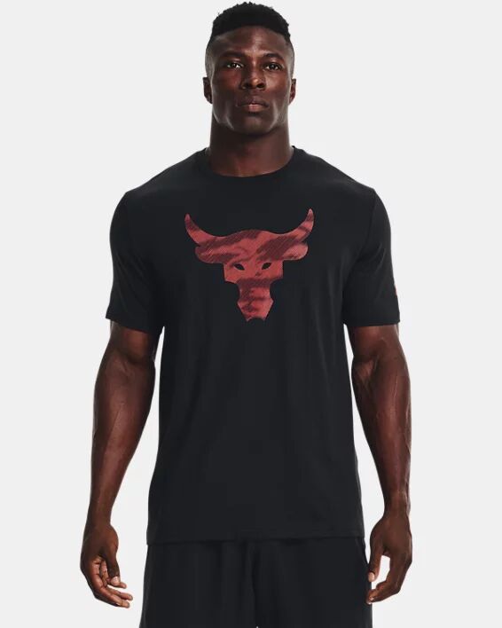 Under Armour Men's Project Rock Brahma Bull Short Sleeve Black Size: (XS)