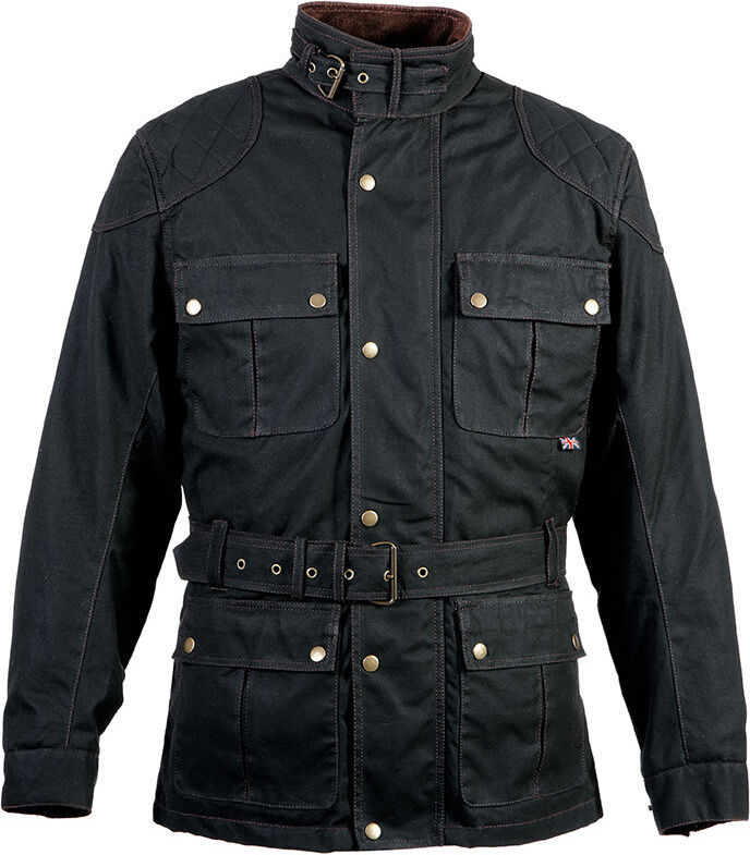 Bores Trophy Pro Ii Wax Jacket  - Black