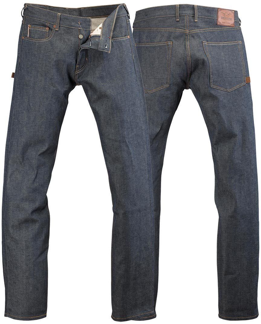 Rokker Rokka Daytona Raw Jeans Pants  - Blue