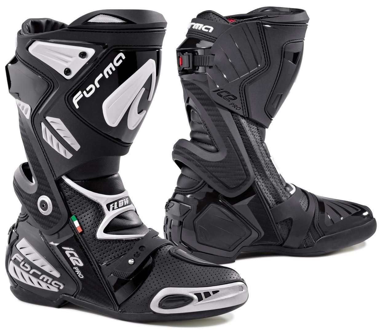 Forma Ice Pro Flow Motorcycle Boots  - Black