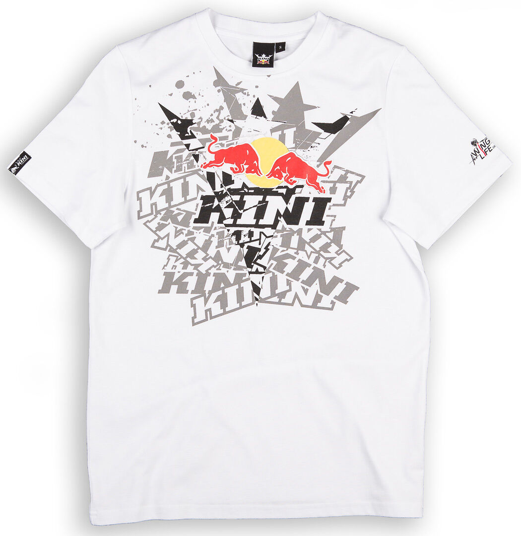 Kini Red Bull Fade T-Shirt  - White