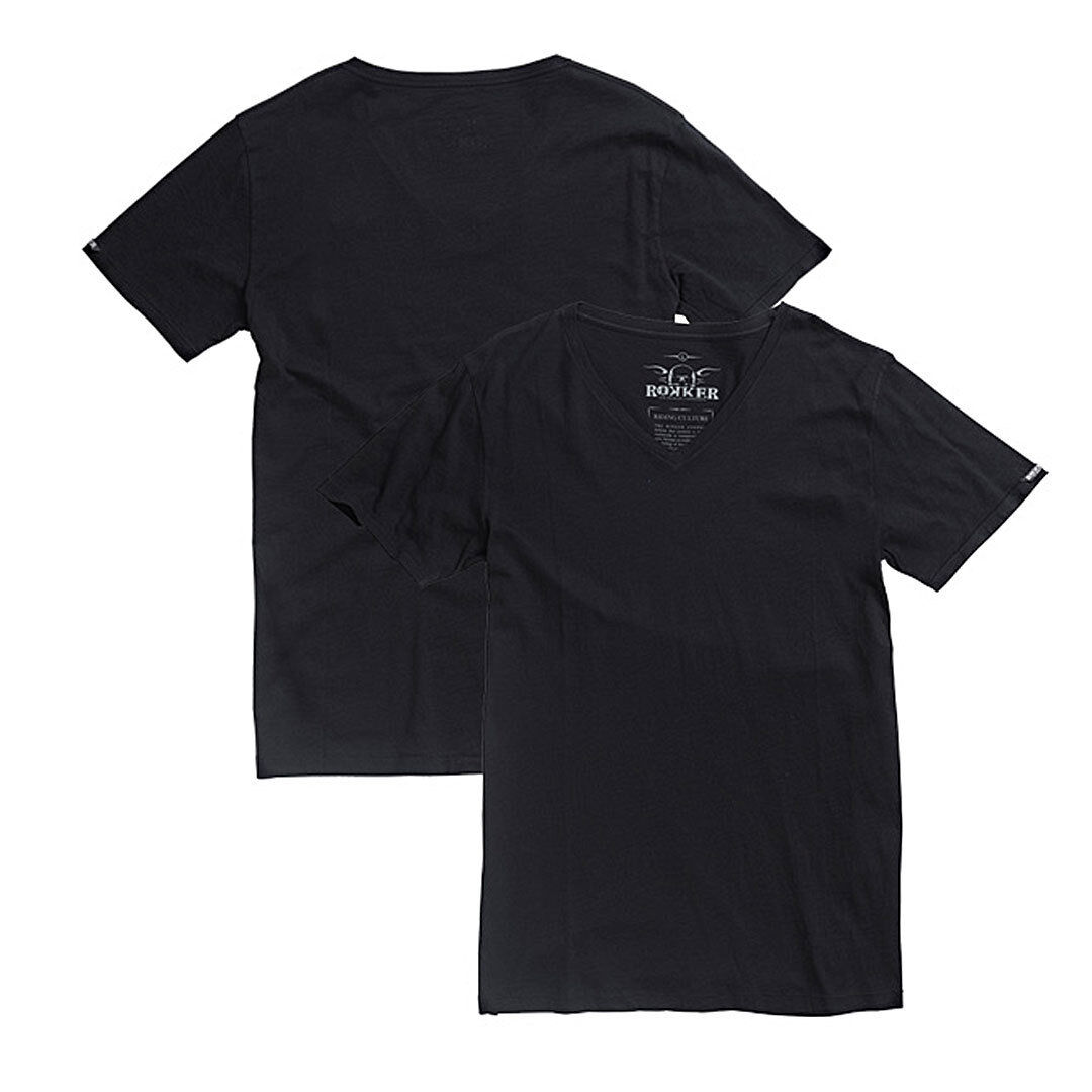 Rokker Rkk V-Neck  - Black