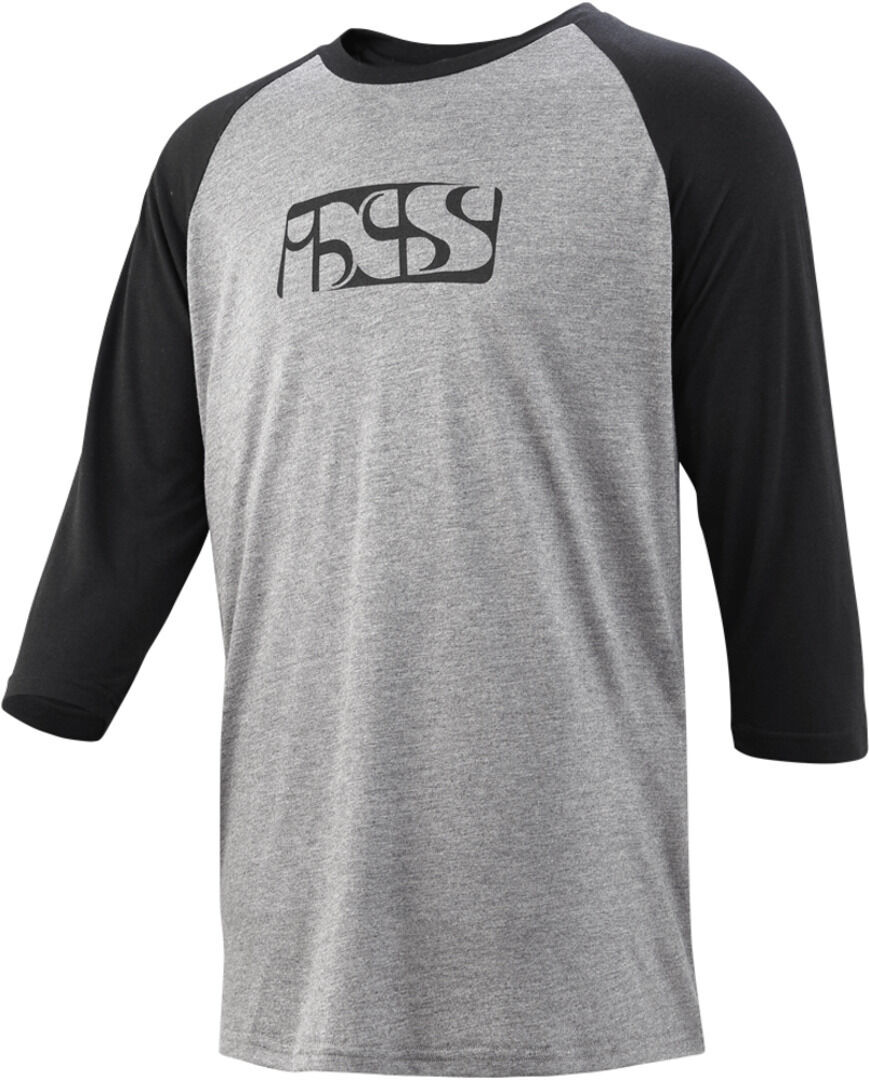 Ixs Brand Tee 3/4 T-Shirt  - Black Grey