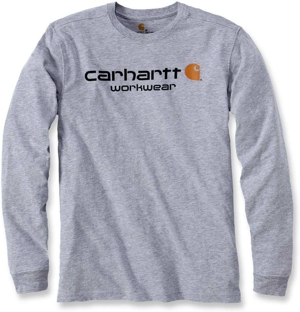 Carhartt Core Logo Long Sleeve Shirt  - Grey